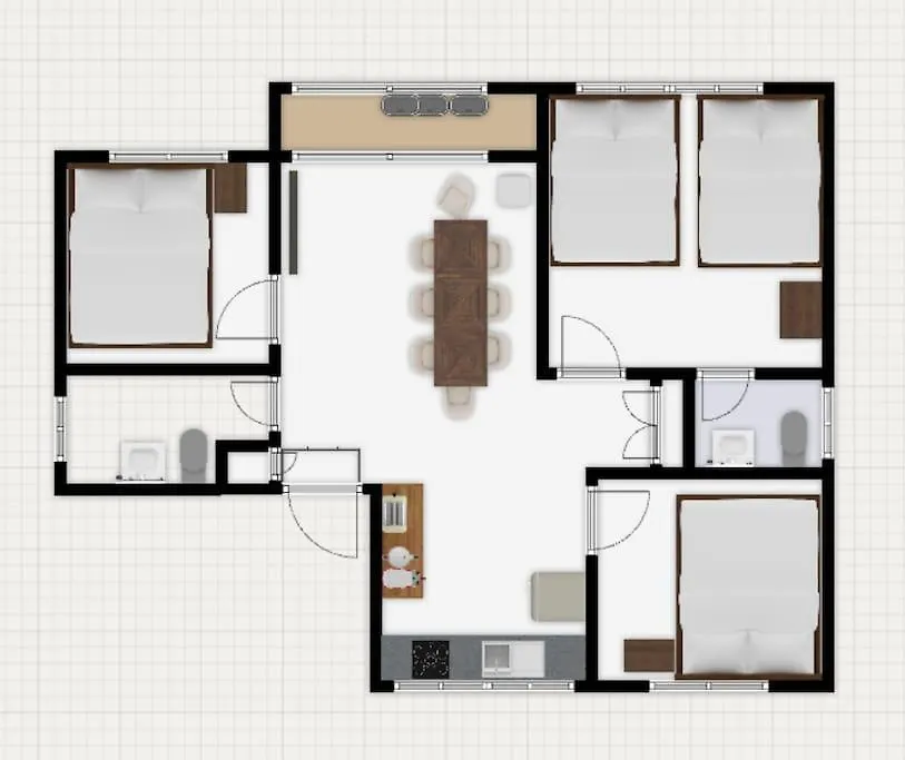 Zea House Apartment Seoul 0*,